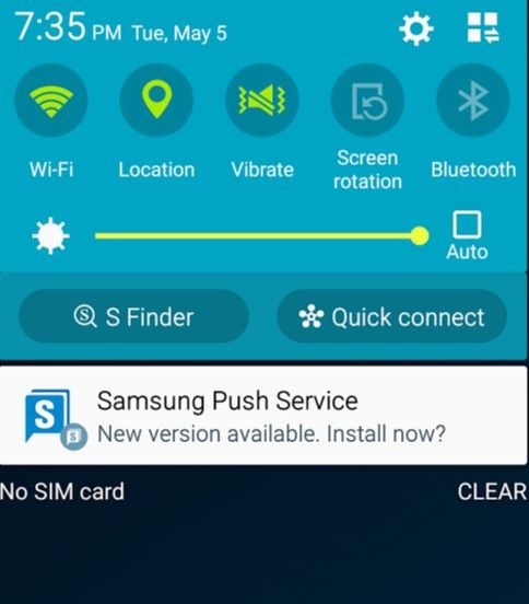 Что такое услуга Samsung Push и для чего она используется?